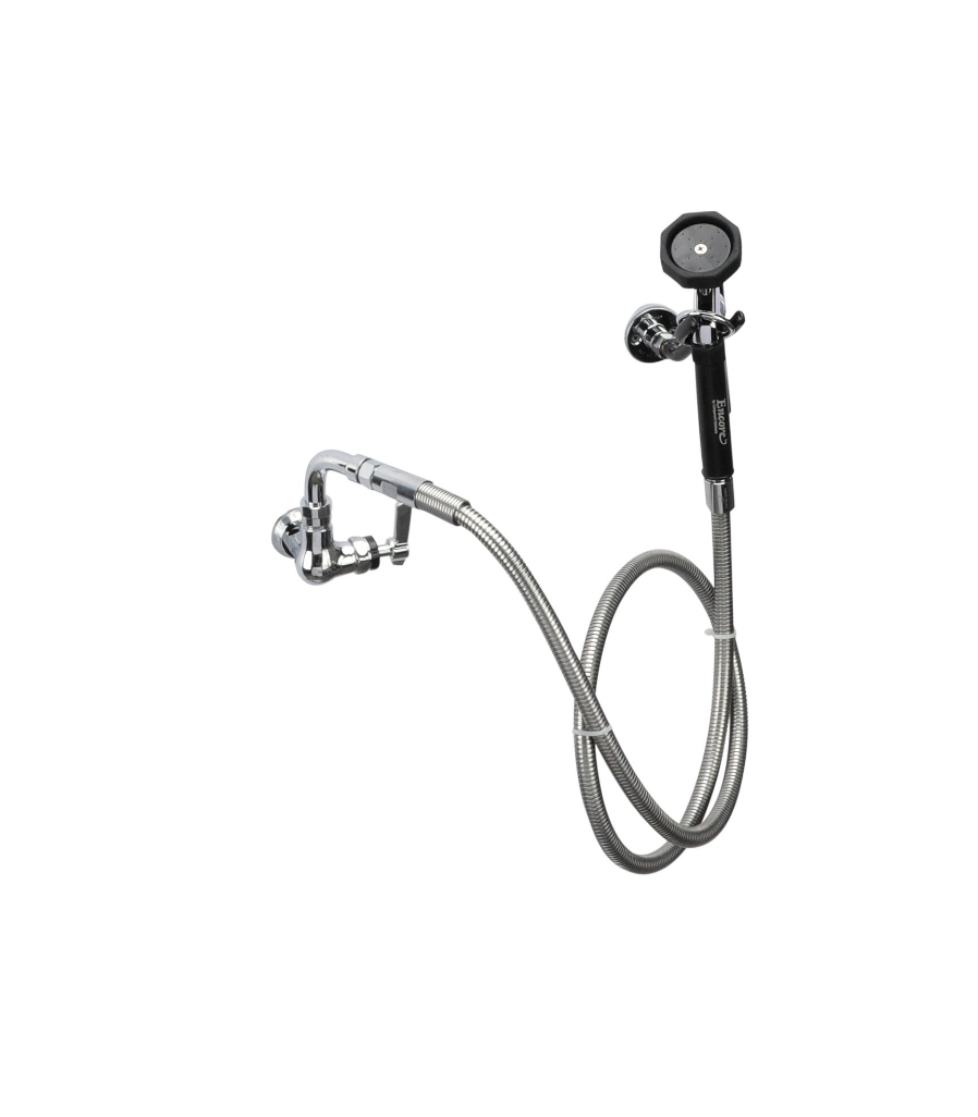 Encore® Brass Chrome Plated Single Wall Mount Utility Spray Assembly with 72" Hose