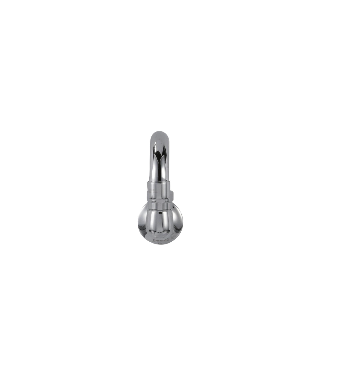 Encore® Brass Chrome Plated Wall Mount Spout Base with 8" Swivel Spout
