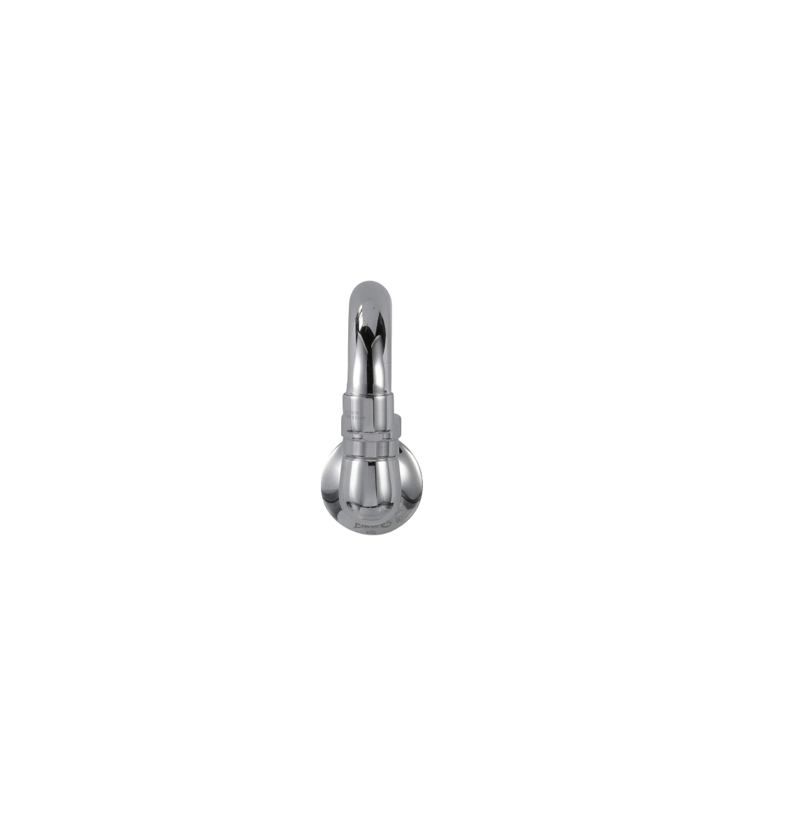Encore® Brass Chrome Plated Wall Mount Spout Base with 10" Swivel Spout