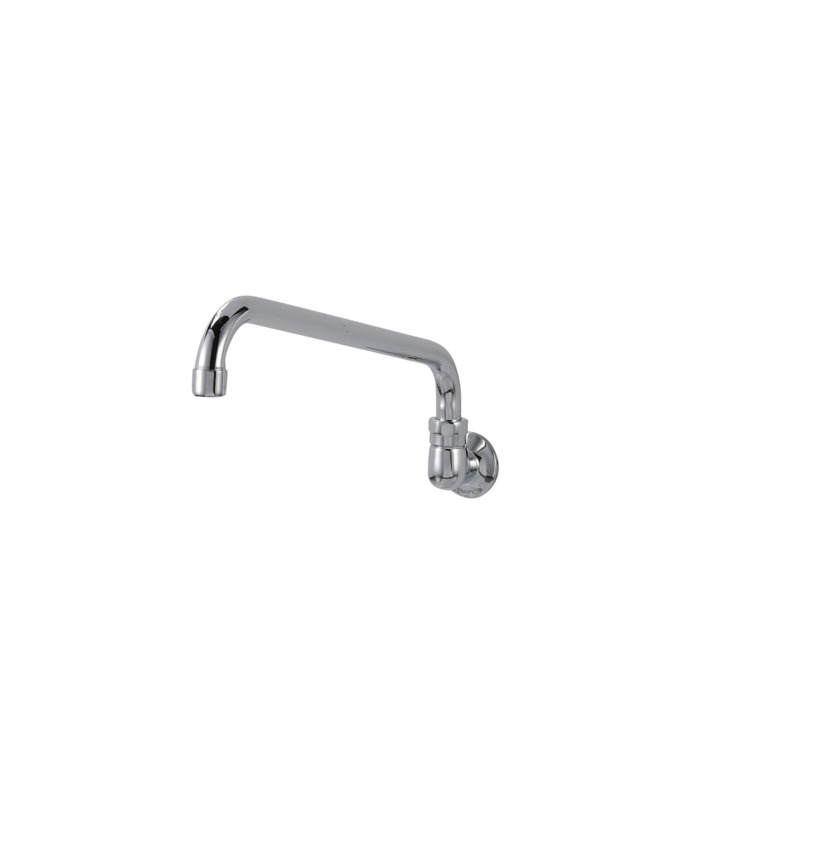 Encore® Brass Chrome Plated Wall Mount Spout Base with 14" Swivel Spout