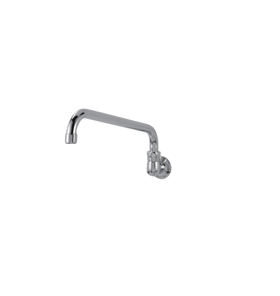 Encore® Brass Chrome Plated Wall Mount Spout Base with 16" Swivel Spout