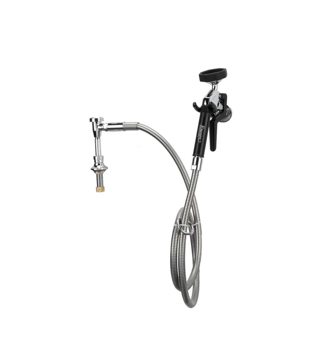 Encore® Brass Chrome Plated Single Deck Mount Utility Spray Assembly with Vacuum Breaker