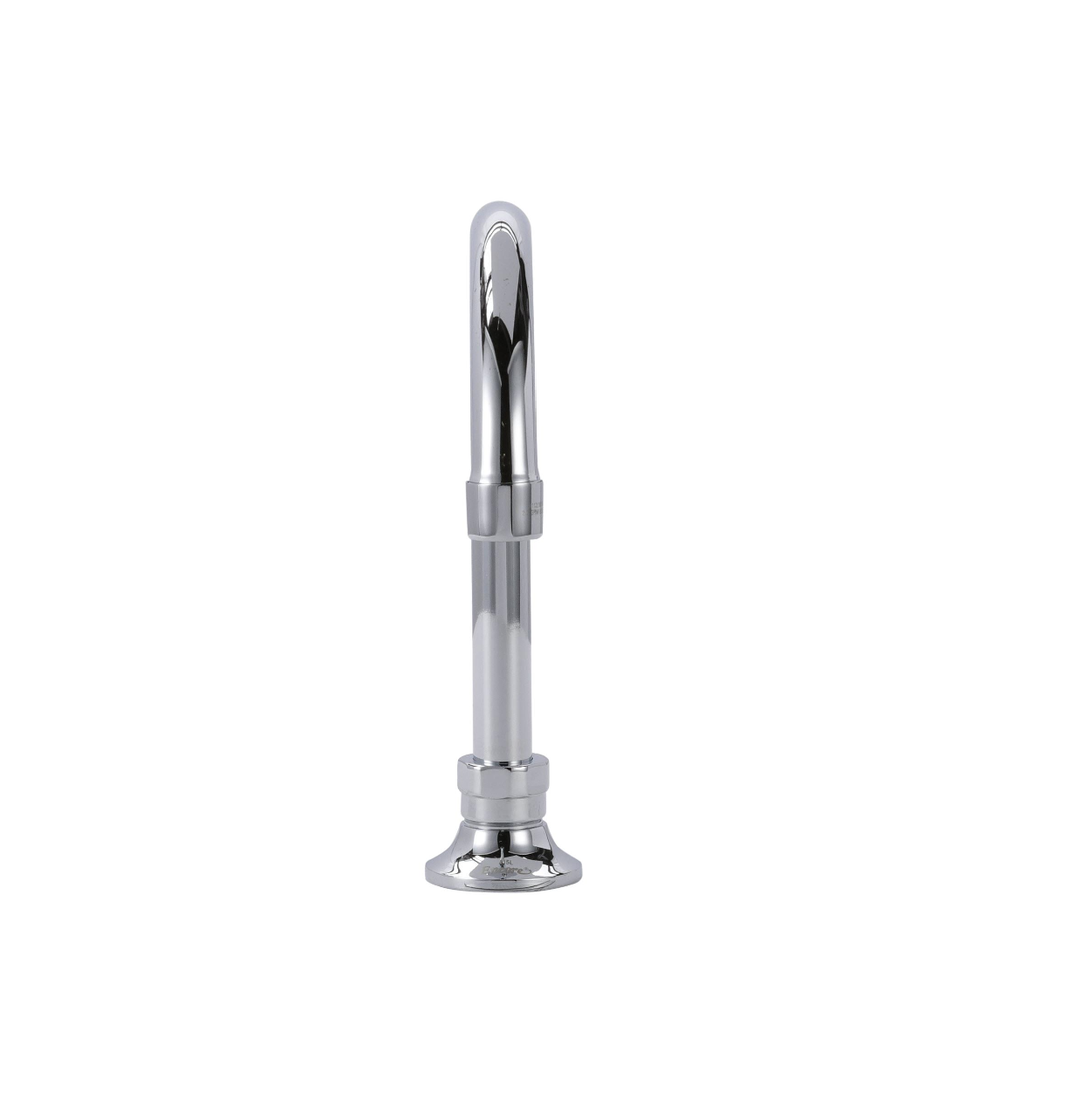 Encore® Brass Chrome Plated Deck Mount Spout Base with 6" Gooseneck Spout