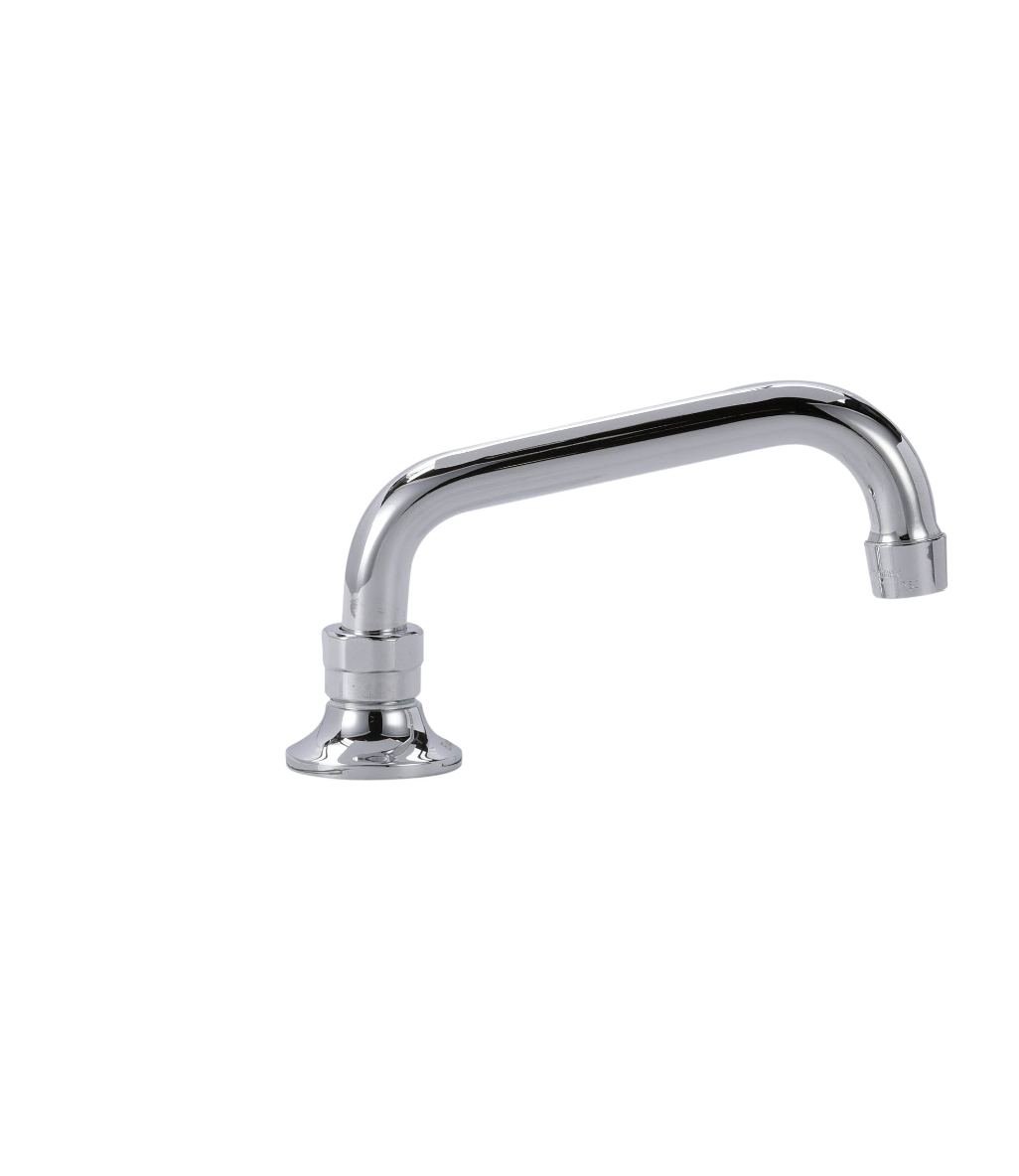 Encore® Brass Chrome Plated Deck Mount Spout Base with 6" Swivel Spout