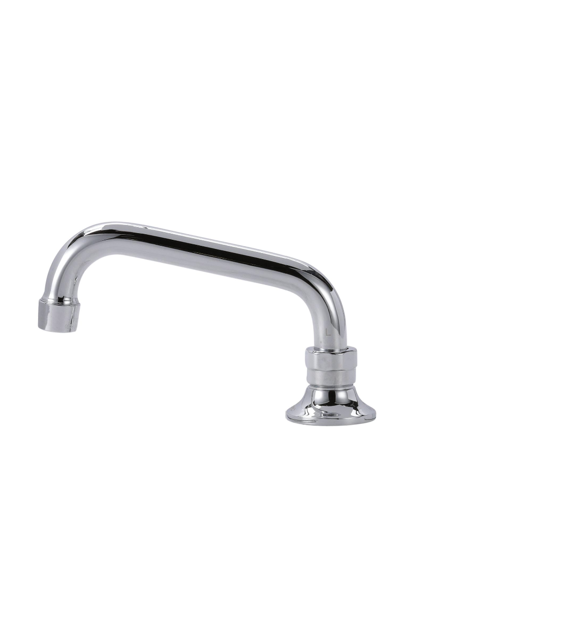 Encore® Brass Chrome Plated Deck Mount Spout Base with 6" Swivel Spout
