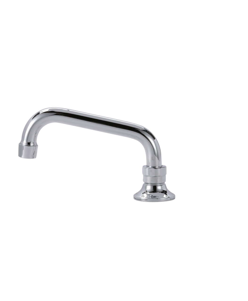 Encore® Brass Chrome Plated Deck Mount Spout Base with 8" Swivel Spout