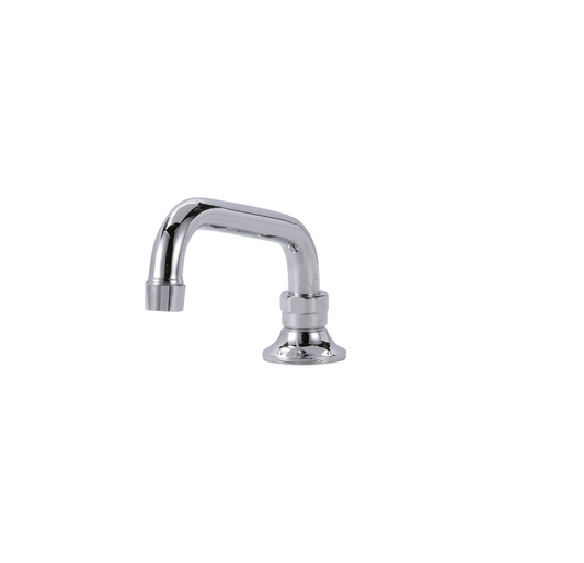 Encore® Brass Chrome Plated Deck Mount Spout Base with 8" Swivel Spout