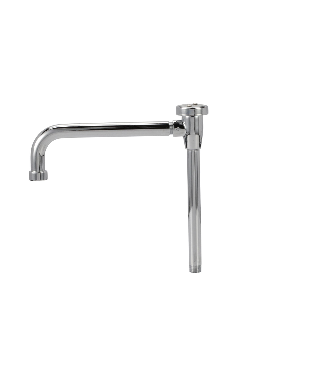 Encore® Brass Chrome Plated Deck Mount Spout Base with 12" Swivel Spout