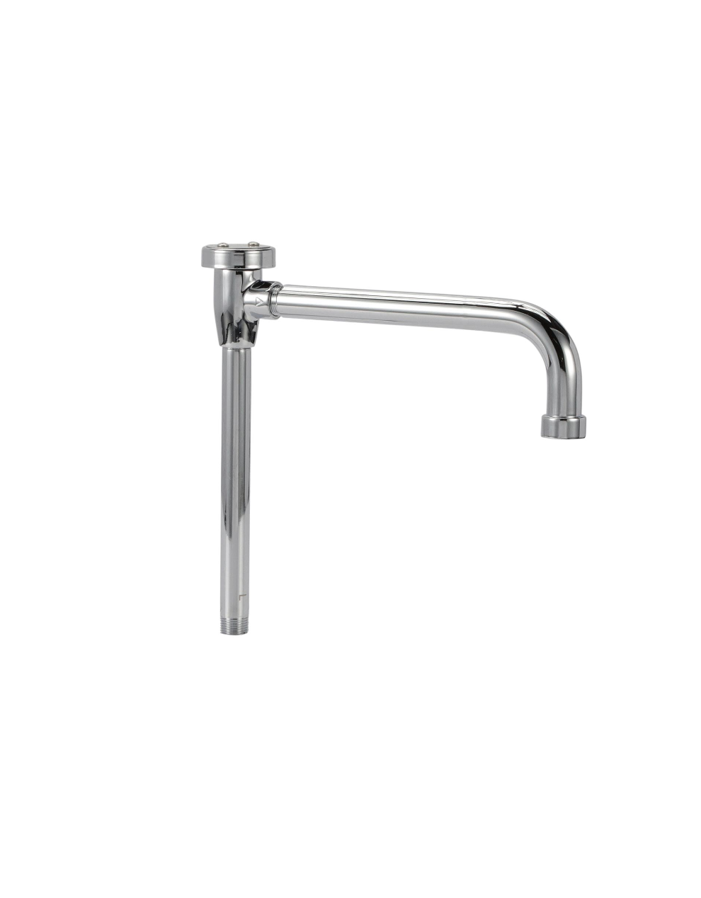 Encore® Brass Chrome Plated Deck Mount Spout Base with 12" Swivel Spout