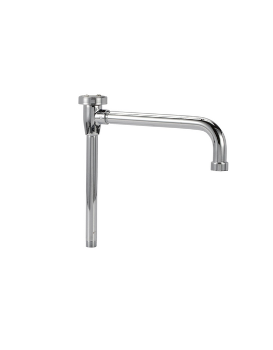 Encore® Brass Chrome Plated Deck Mount Spout Base with 12" Swivel Spout