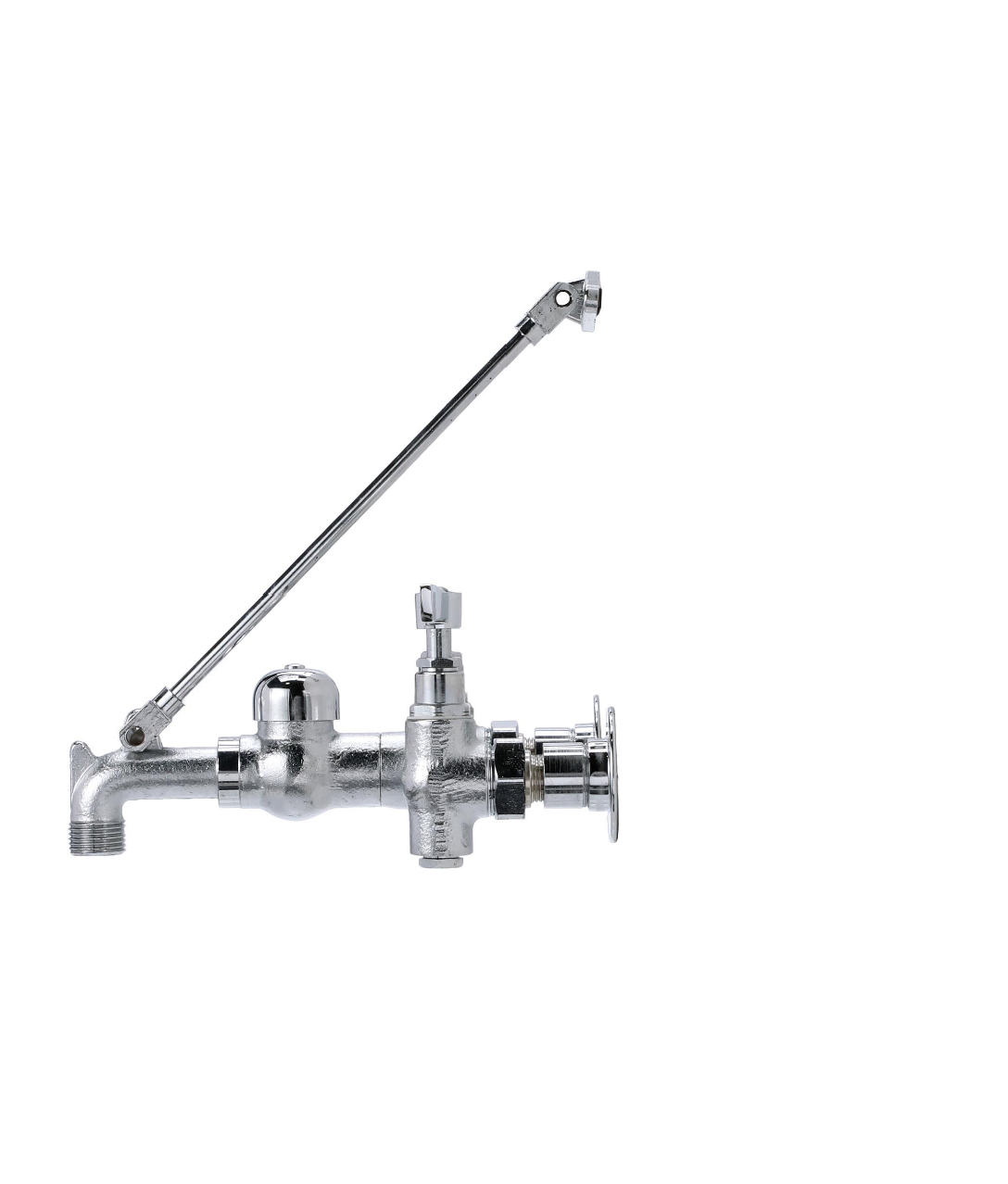 Encore® 8" OC Brass Chrome Plated Service Sink Faucet with Vacuum Breaker