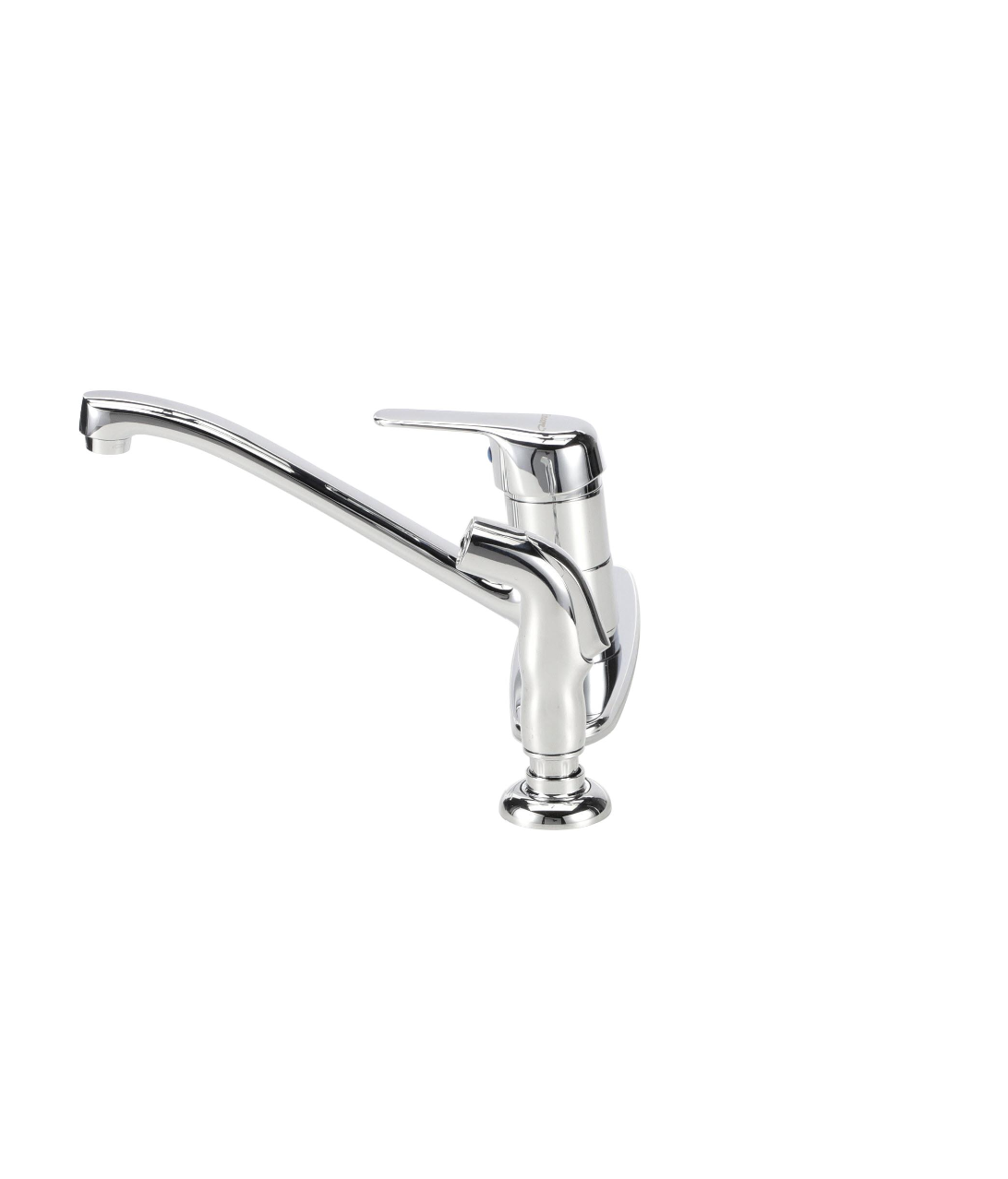 Encore® Single Handle Deck Mount Faucet 10" Cast Spout with Side Sprayer