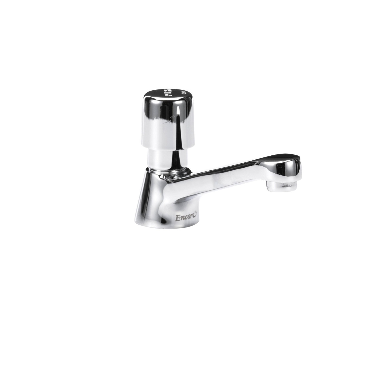 Encore® Single Hole Deck Mount Post Tap Metering Valve and 5" Cast Spout 2.2 gpm Aerator