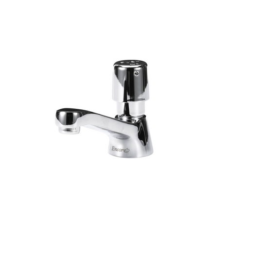 Encore® Single Hole Deck Mount Post Tap Metering Valve and 5" Cast Spout 2.2 gpm Aerator