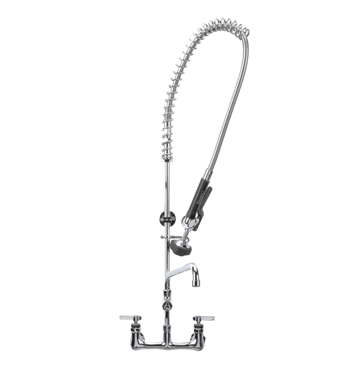 Encore® 8" OC Wall Mount Pre-Rinse Assembly with 1.05 gpm PowerPulse™ Utility Spray and 10" Add-On Faucet