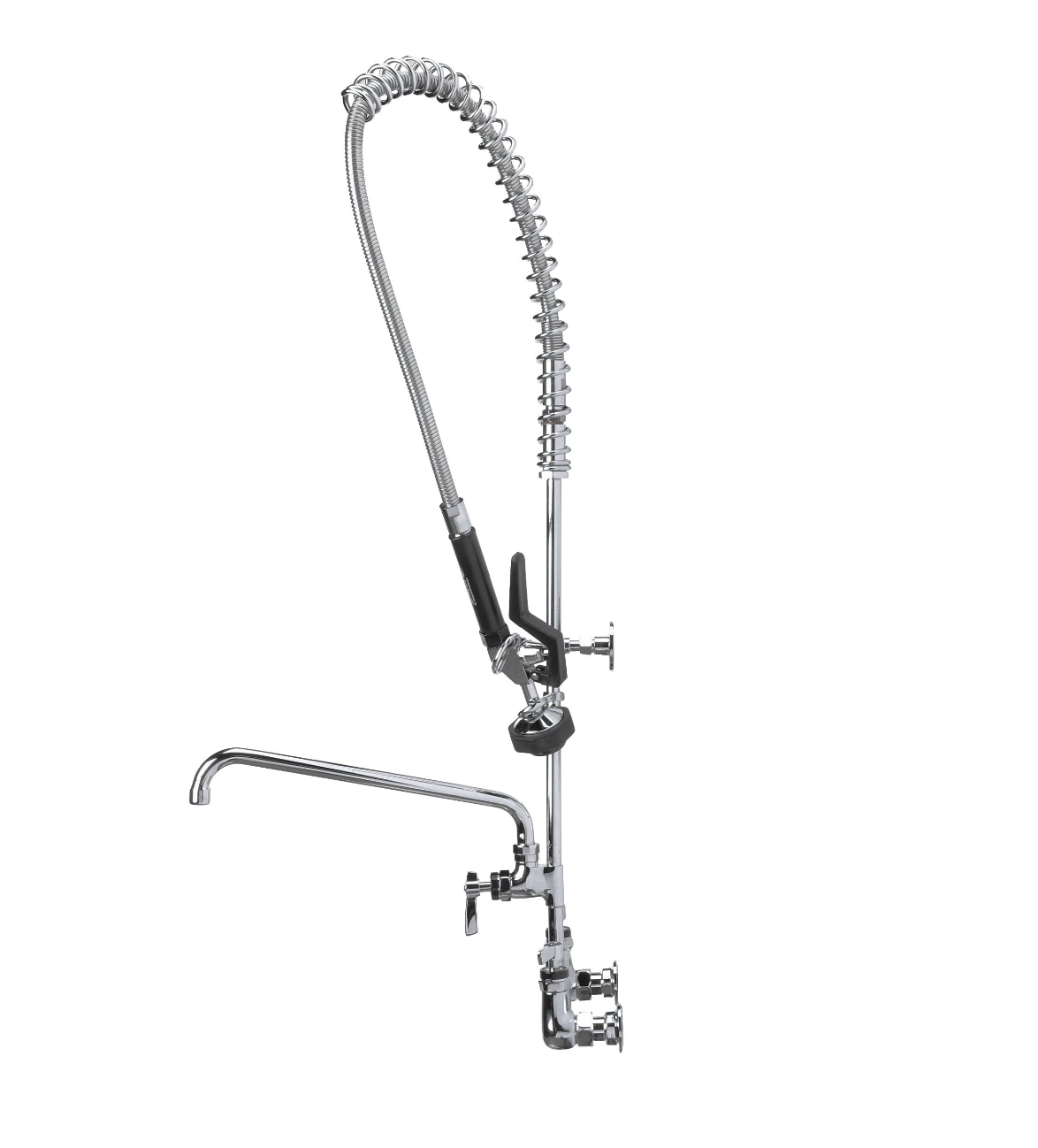 Encore® 8" OC Wall Mount Pre-Rinse Assembly with 1.05 gpm PowerPulse™ Utility Spray and 10" Add-On Faucet