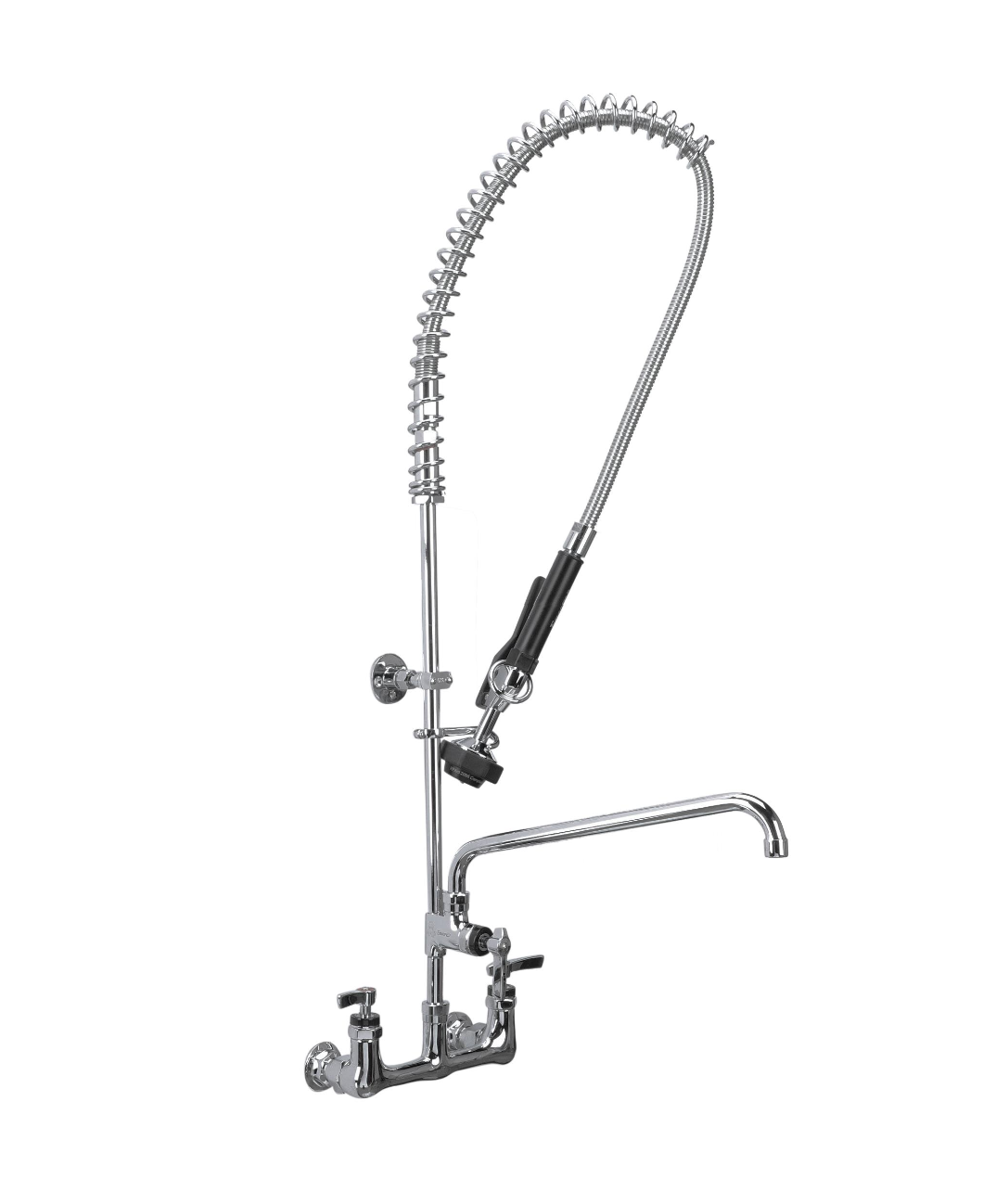 Encore® 8" OC Wall Mount Pre-Rinse Assembly with 1.05 gpm PowerPulse™ Utility Spray and 10" Add-On Faucet
