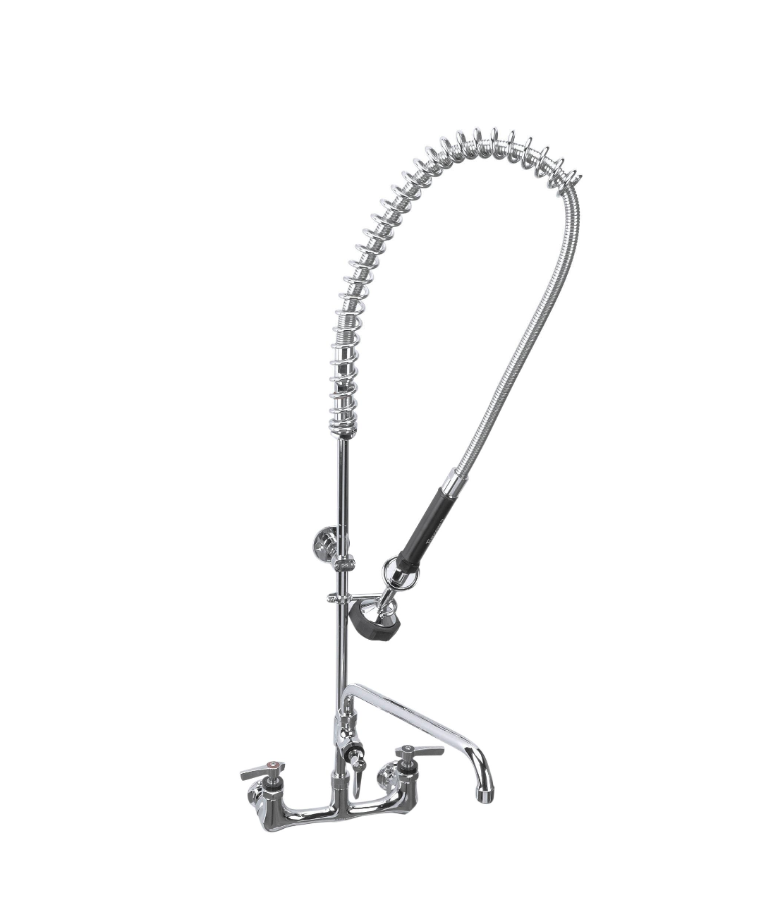 Encore® 8" OC Wall Mount Pre-Rinse Assembly with 1.05 gpm PowerPulse™ Utility Spray and 10" Add-On Faucet