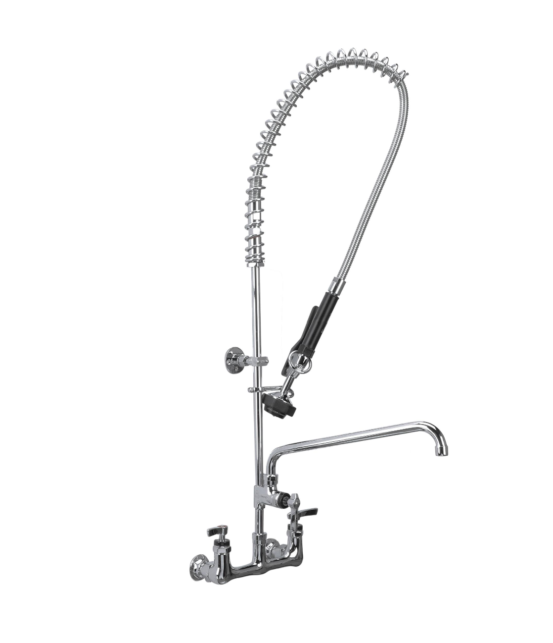 Encore® 8" OC Wall Mount Pre-Rinse Assembly with 1.05 gpm PowerPulse™ Utility Spray and 14" Add-On Faucet