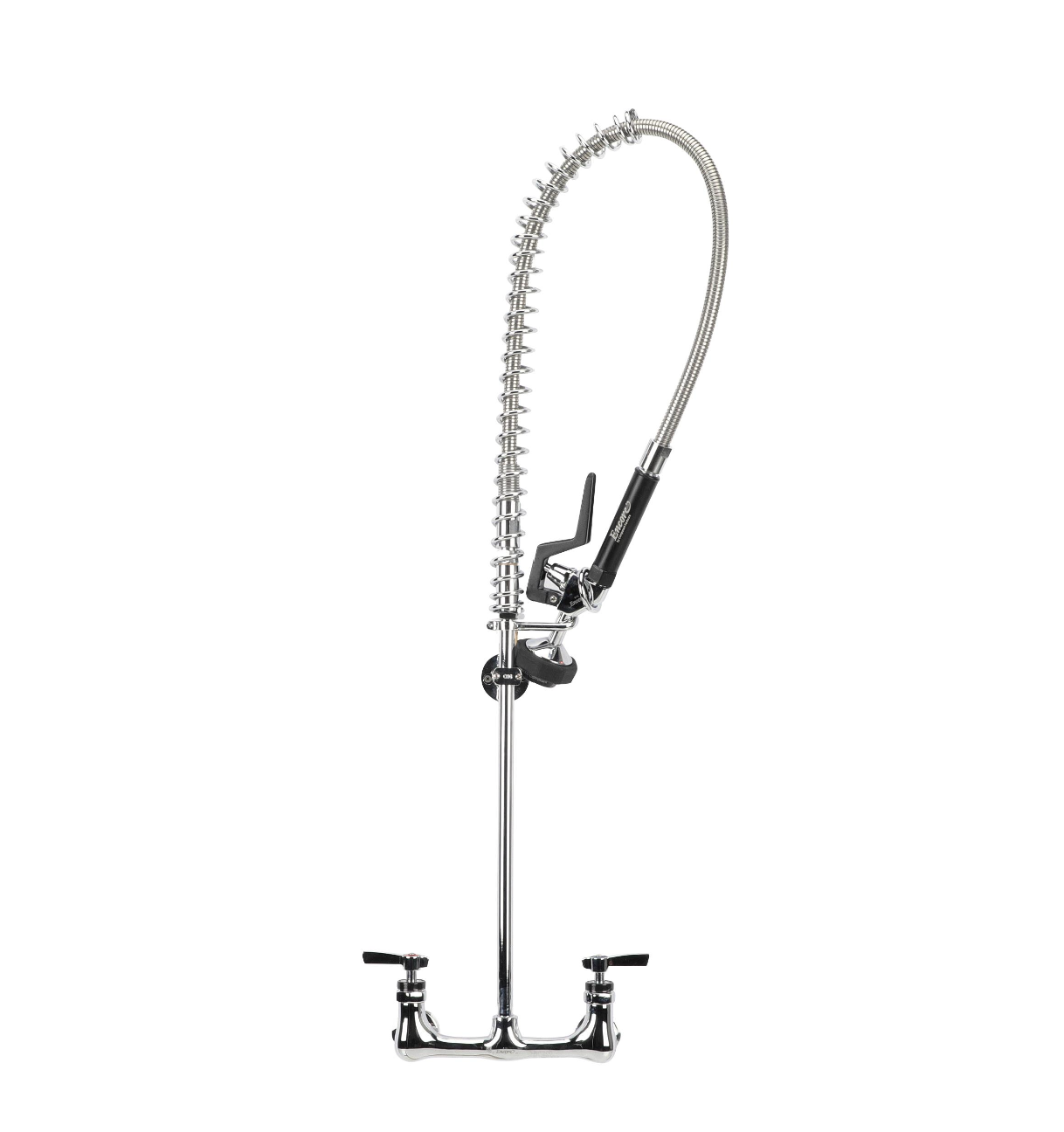 Encore® 8" OC Wall Mount Pre-Rinse Assembly Ceramic Valves with 0.67 gpm PowerPulse™ Utility Spray