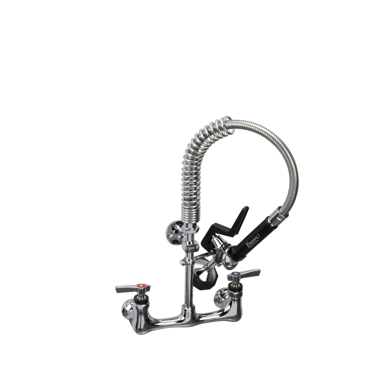 Encore® 8" OC Mini Wall Mount Pre-Rinse Assembly with 1.05 gpm PowerPulse™ Utility Spray