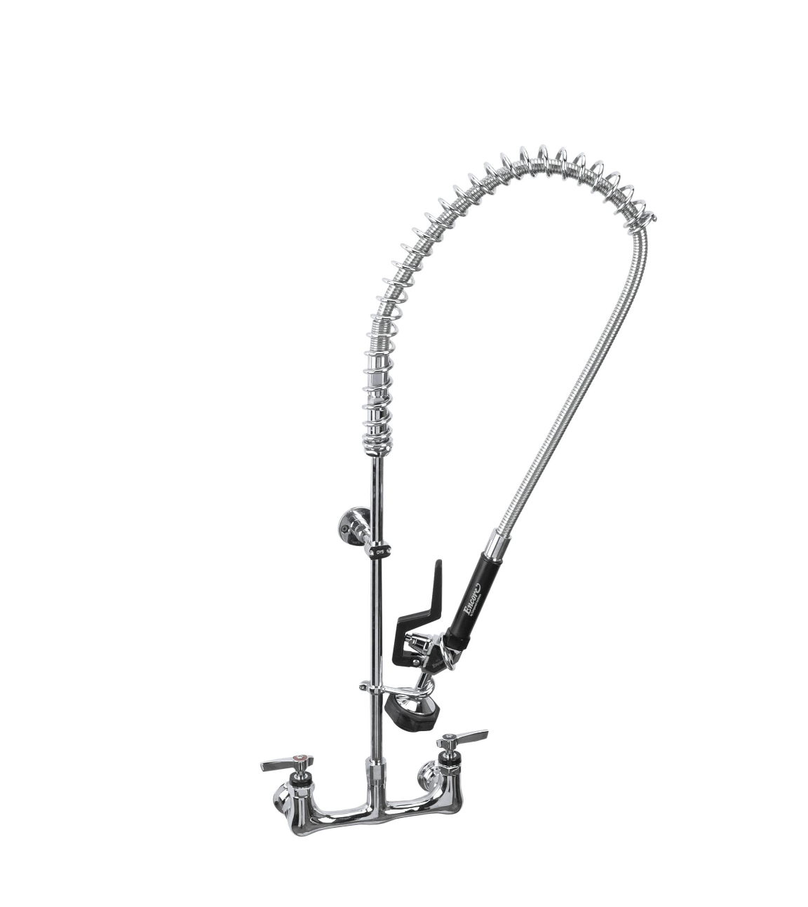 Encore® 8" OC Wall Mount Easy Installation Pre-Rinse Assembly with 1.05 gpm PowerPulse™ Utility Spray