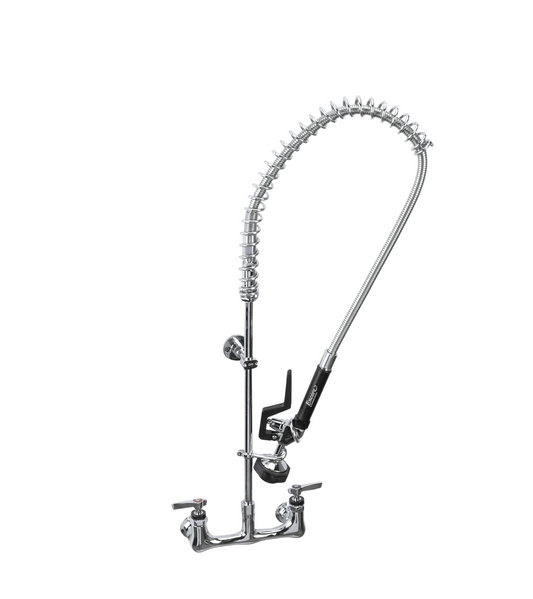 Encore® 8" OC Wall Mount Easy Installation Pre-Rinse Assembly with 1.05 gpm PowerPulse™ Utility Spray
