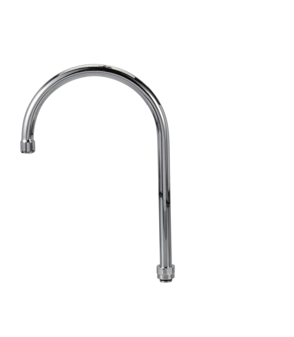 8" Encore Stainless Steel Swivel Gooseneck Spout Assembly