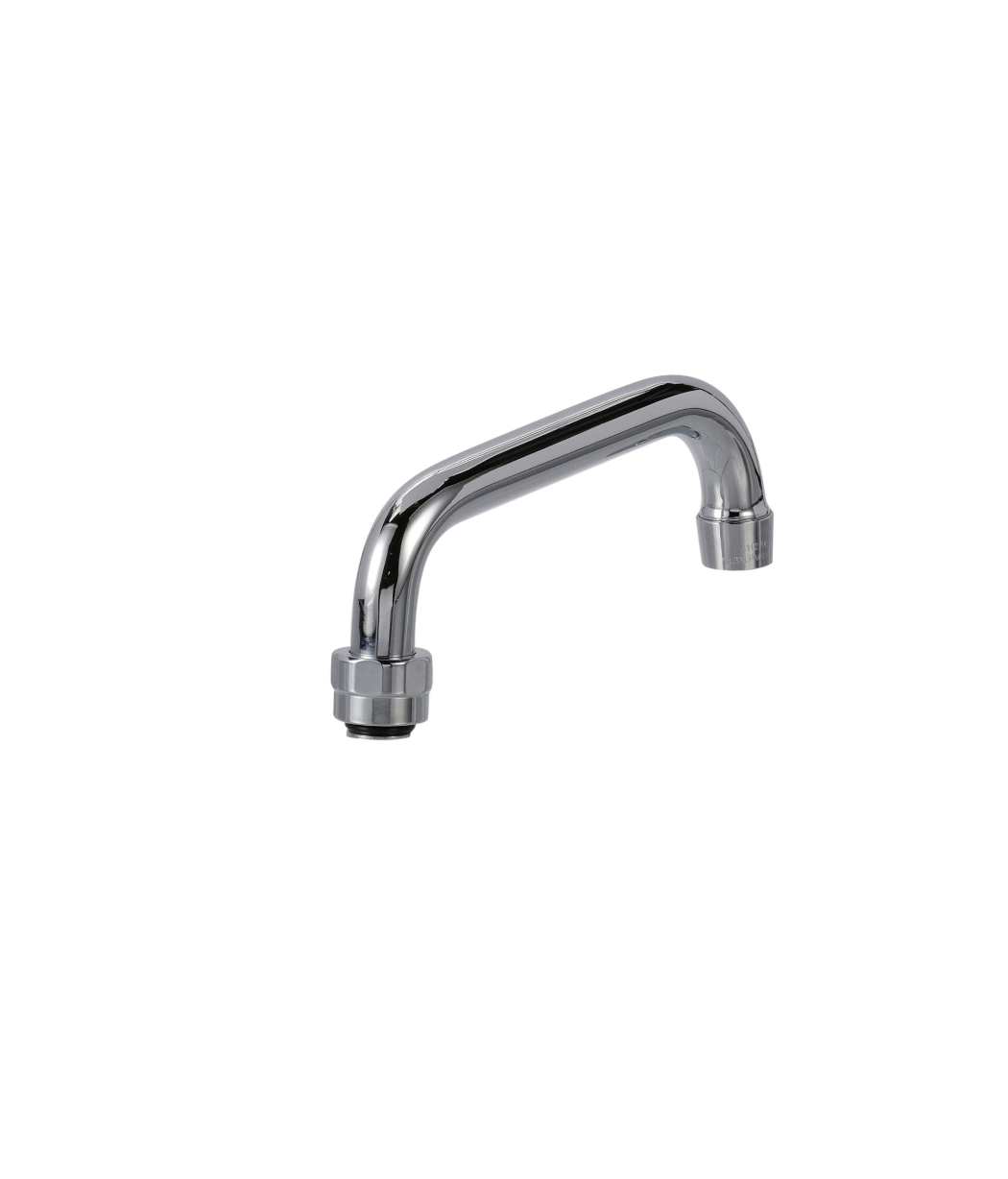 Encore® Stainless Steel Horizontal Tubular Swing Spout Assembly, 6"