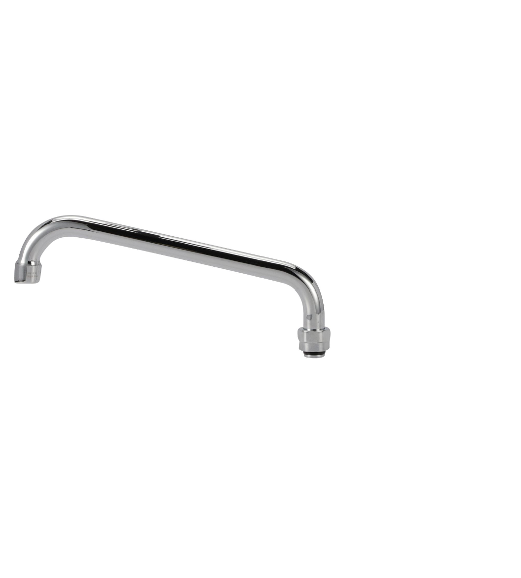 Encore® Stainless Steel Horizontal Tubular Swing Spout Assembly, 10"