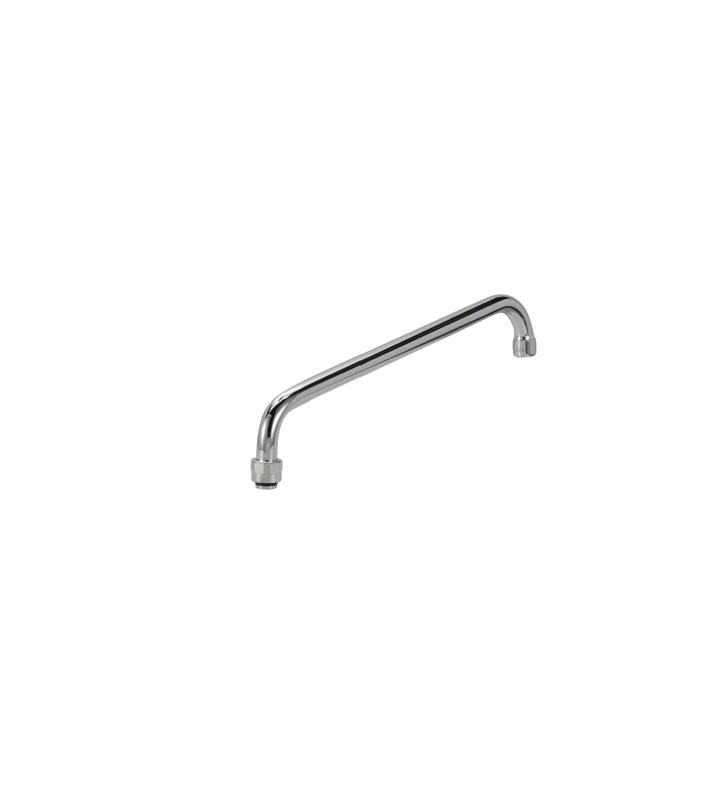 Encore® Stainless Steel Horizontal Tubular Swing Spout Assembly, 14"