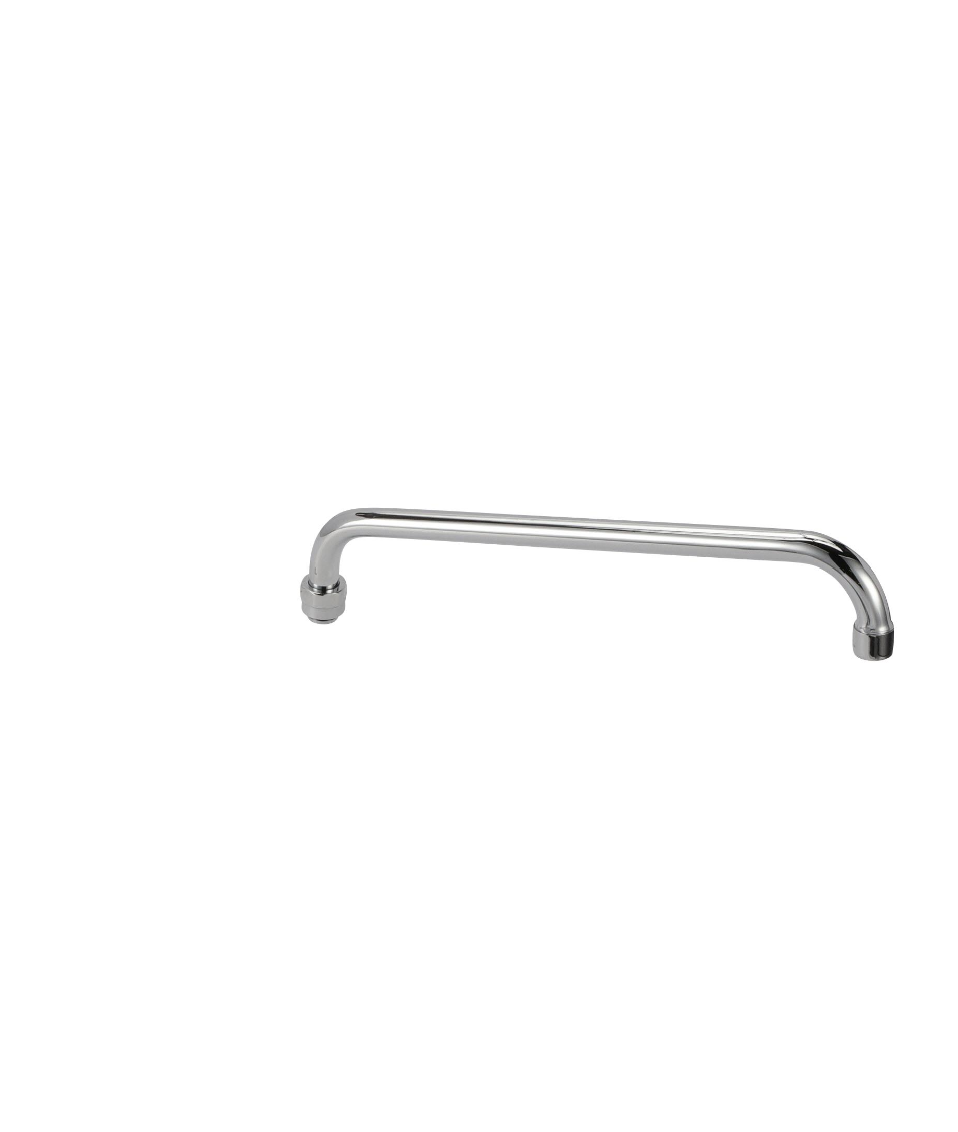 Encore® Stainless Steel Horizontal Tubular Swing Spout Assembly, 14"