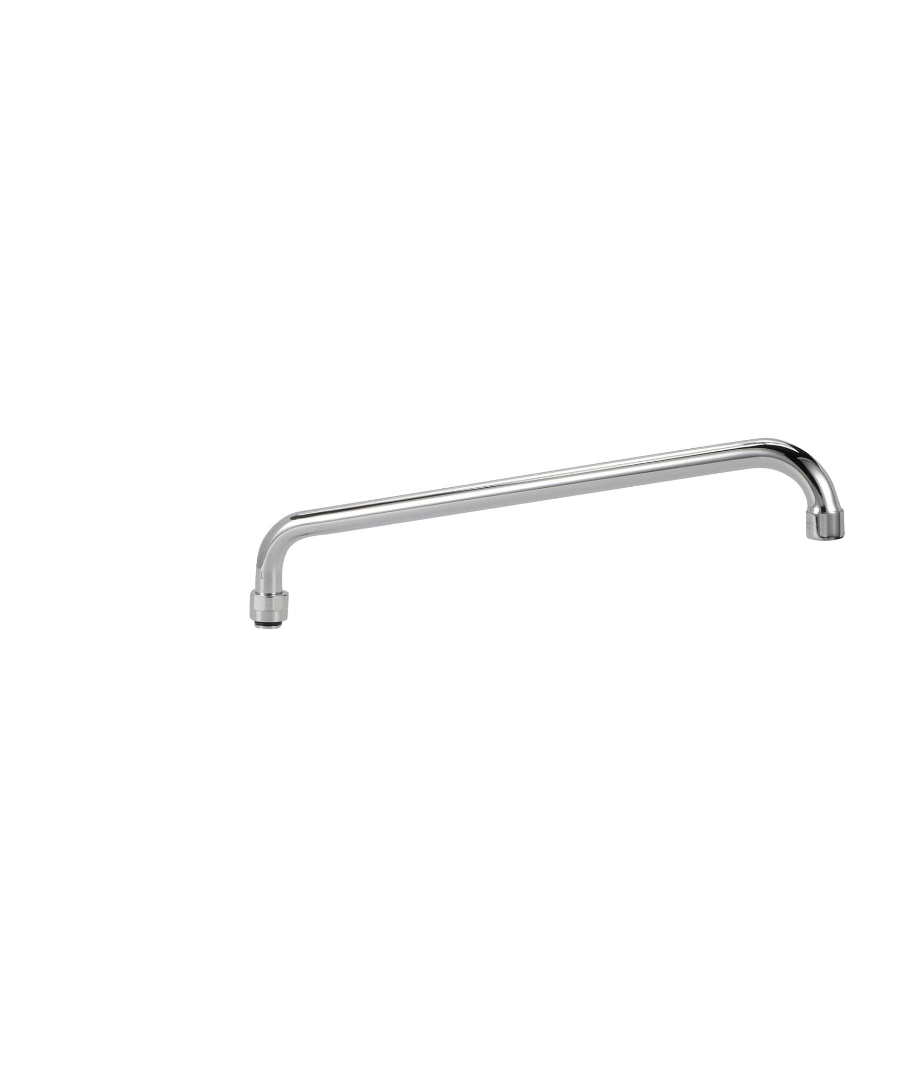 16" Encore® Stainless Steel Horizontal Tubular Swing Spout Assembly