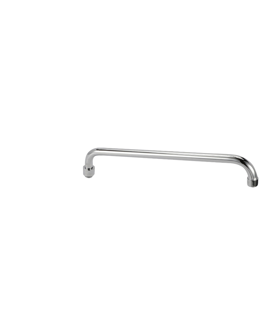 16" Encore® Stainless Steel Horizontal Tubular Swing Spout Assembly