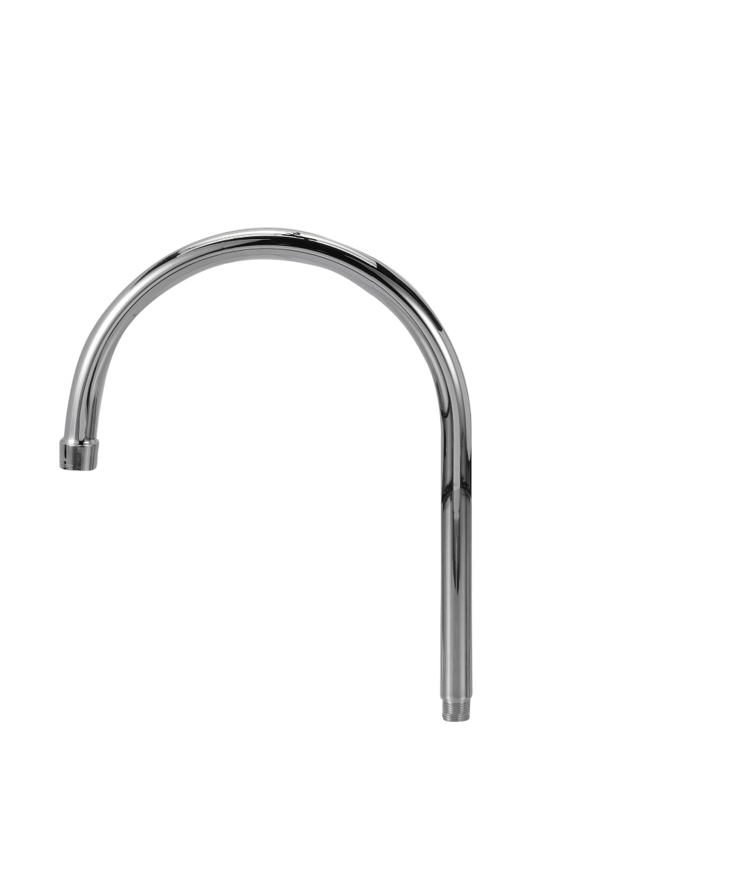 Encore® Stainless Steel Rigid Gooseneck Spout Assembly, 8"