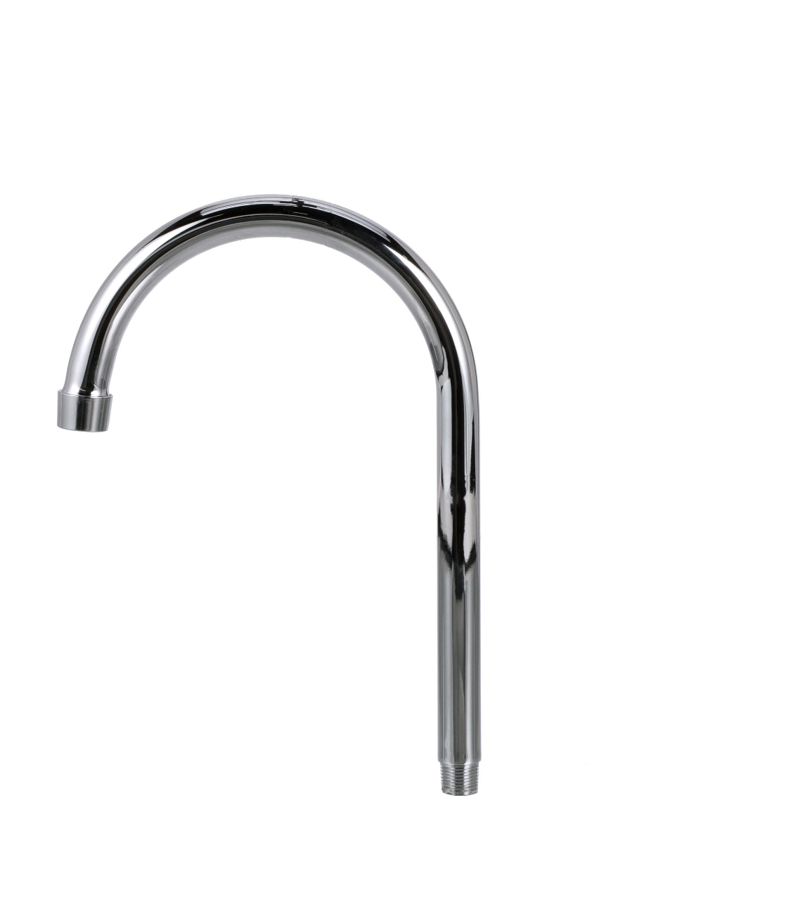 Encore® Stainless Steel Rigid Gooseneck Spout Assembly, 6"
