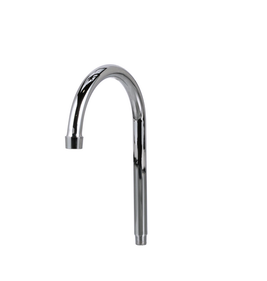 Encore® Stainless Steel Rigid Gooseneck Spout Assembly, 6"