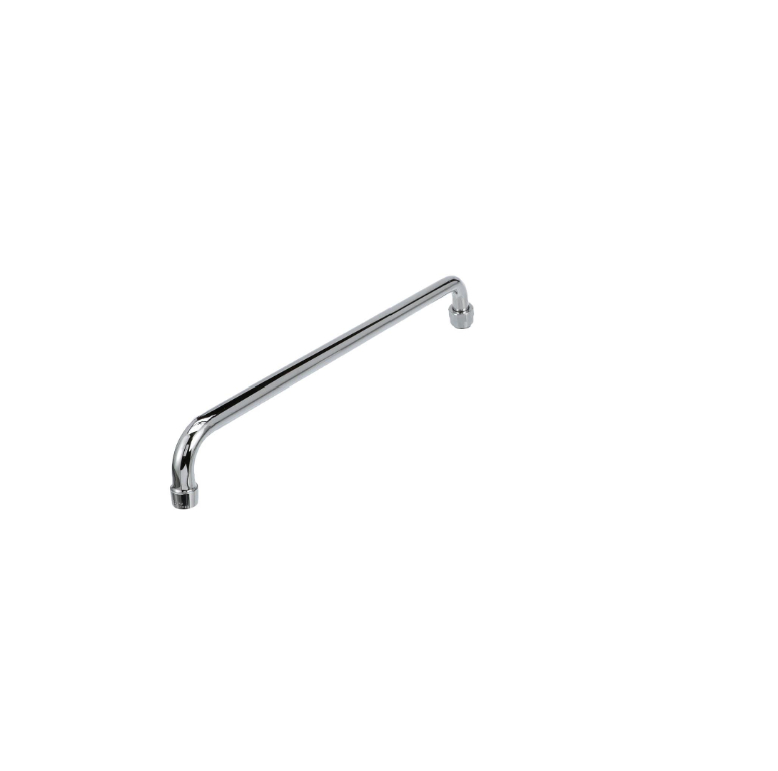 Encore® Spout Assembly, 18", Horizontal Tubular Swing, Stainless Steel
