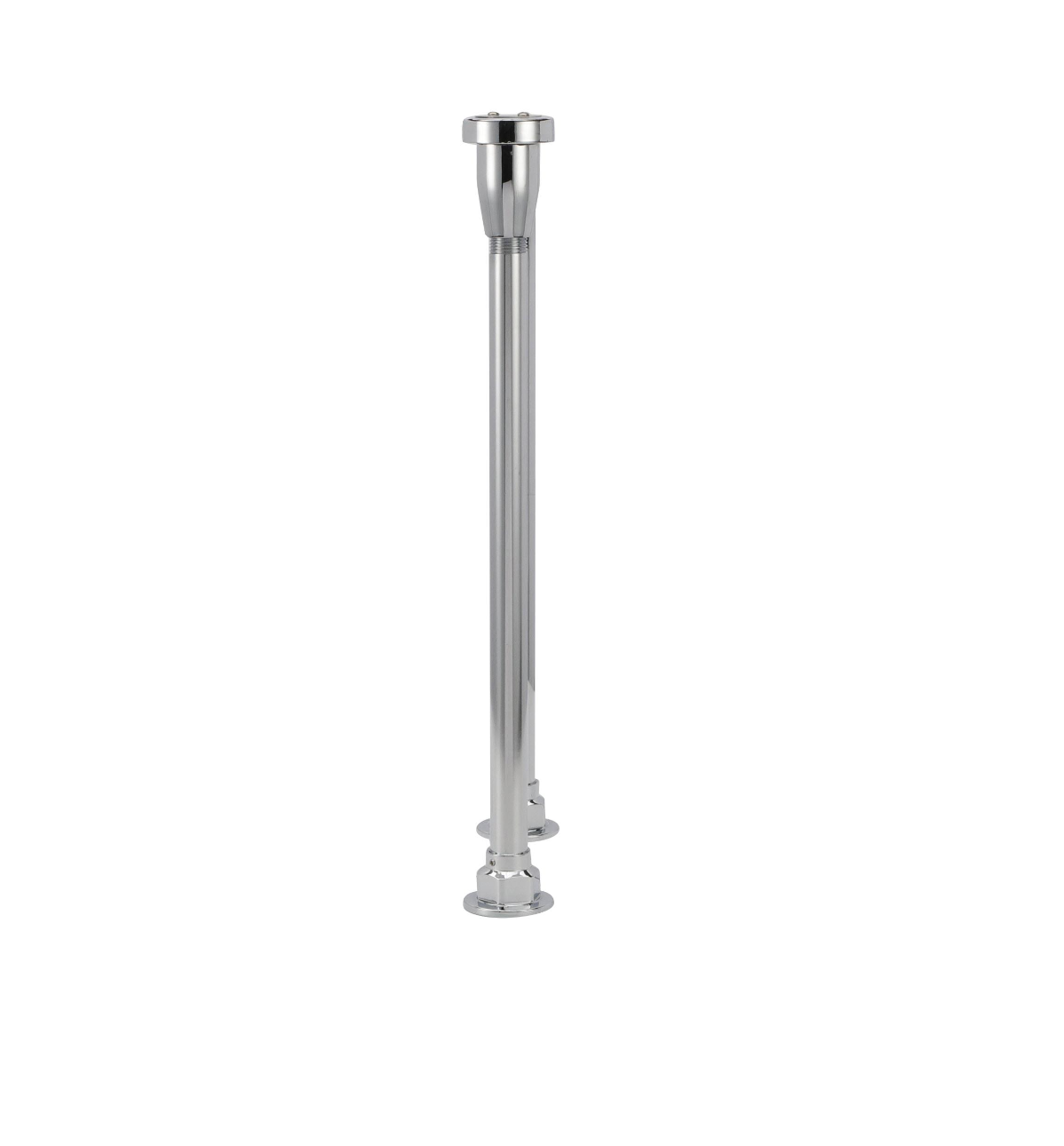 Encore® Vacuum Breaker Assembly, Atmospheric, Flat Surface Mounting, Distance Between Pipes is 6", Polished Chrome