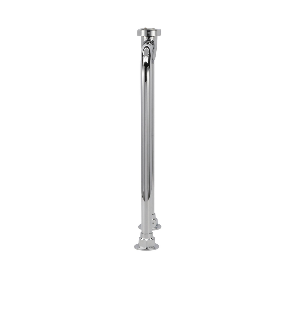 Encore® Vacuum Breaker Assembly, Atmospheric, Flat Surface Mounting, Distance Between Pipes is 6", Polished Chrome