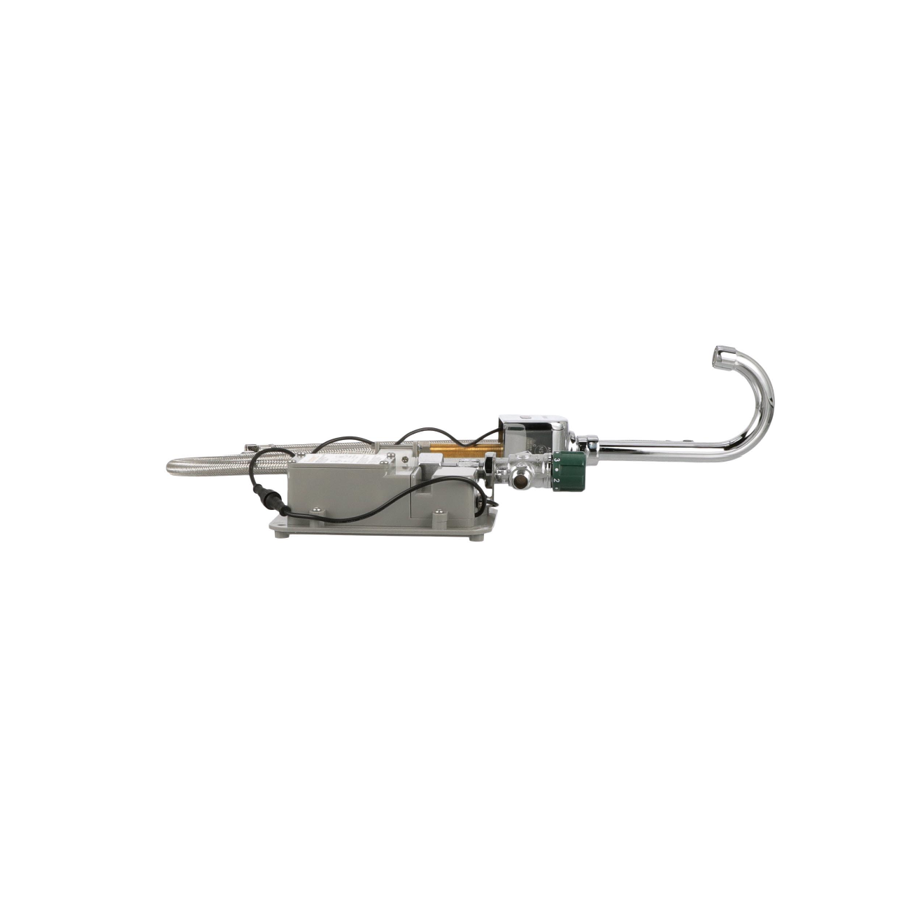 Intelli-Flo EZ Electronic Deck Mount Faucet 3-1/2" Gooseneck Spout with Thermostatic Mixing Valve and 1.5 gpm Laminar Flow