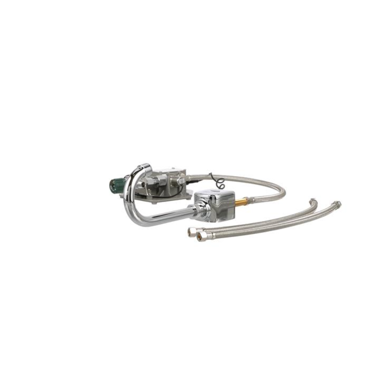 Intelli-Flo EZ Electronic Deck Mount Faucet 3-1/2" Gooseneck Spout with Thermostatic Mixing Valve and 1.5 gpm Laminar Flow