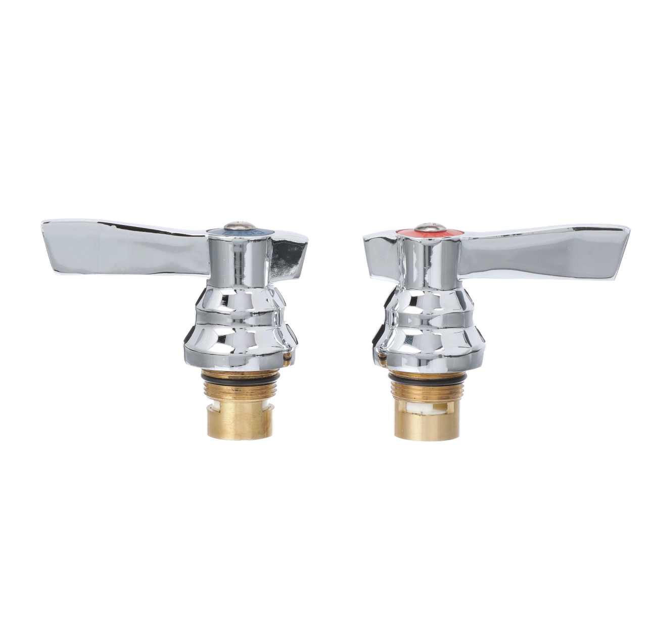 TOP-LINE Ceramic Valve Repair Kit with Hot and Cold 1/4-Turn Ceramic Valves and Handles (for New TOP-LINE Series Only