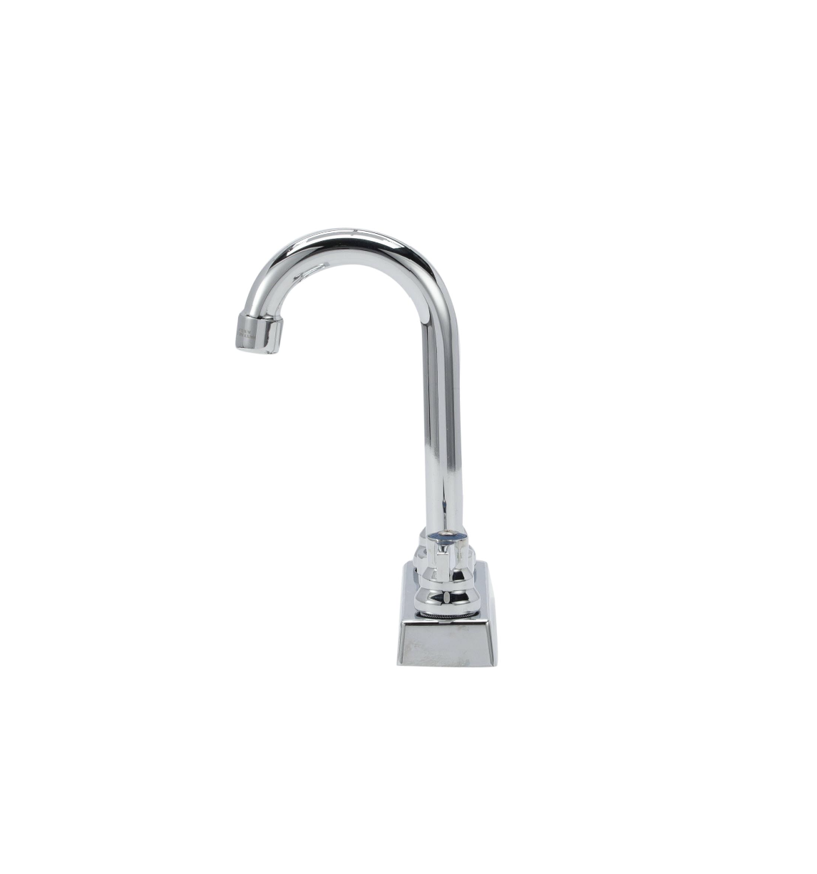 TOP-LINE® 4" OC Deck Mount Faucet Ceramic Valves with 3-1/2" Swivel Gooseneck Spout