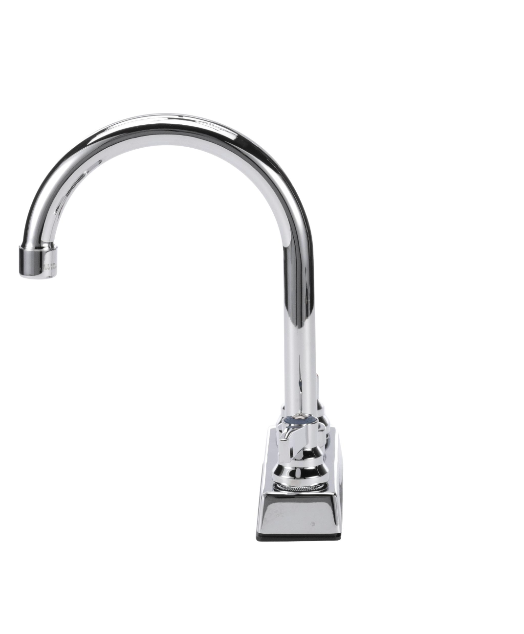 TOP-LINE® 4" OC Deck Mount Faucet Ceramic Valves with 6" Swivel Gooseneck Spout