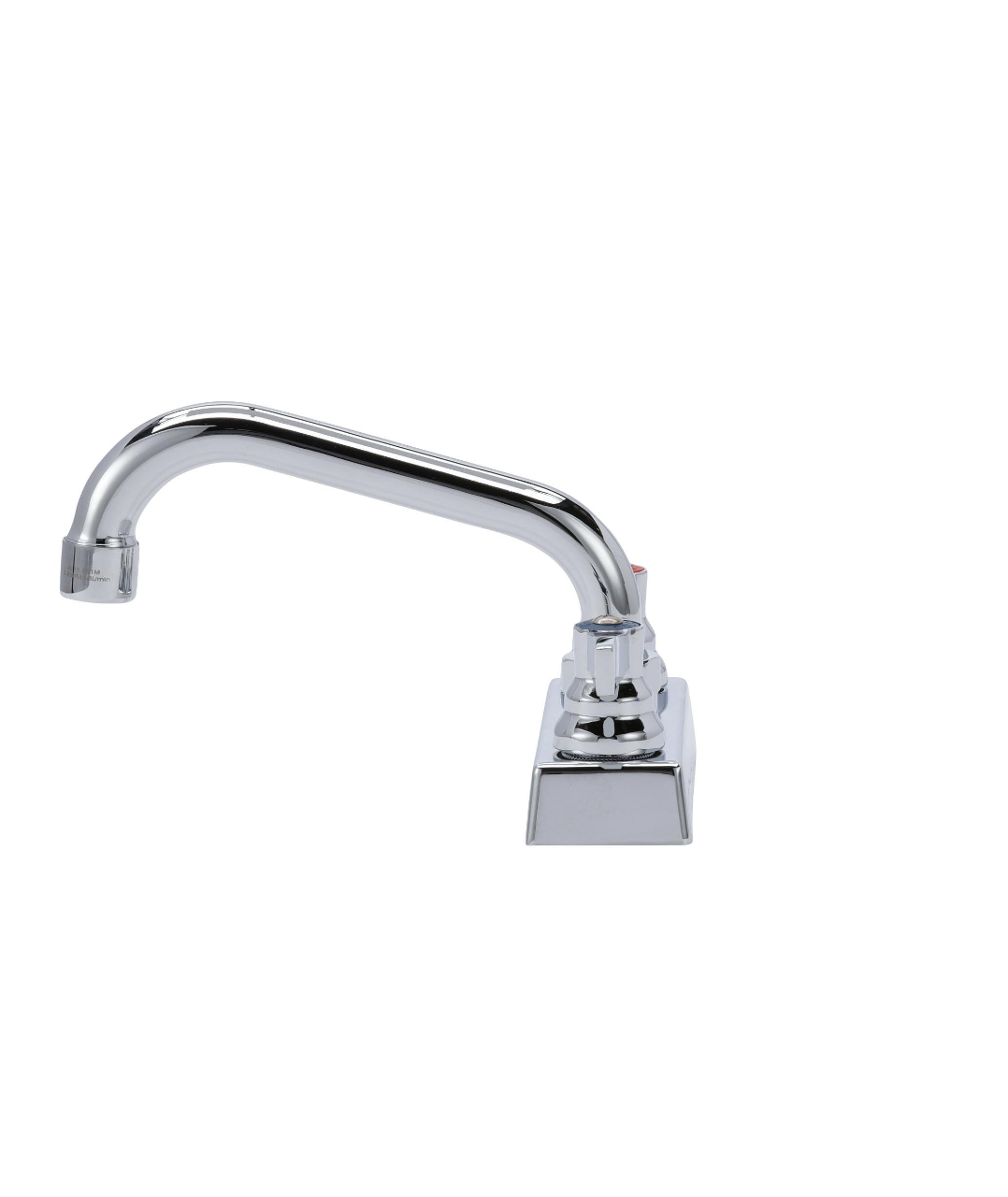 TOP-LINE® 4" OC Deck Mount Faucet Ceramic Valves with 6" Swivel Spout