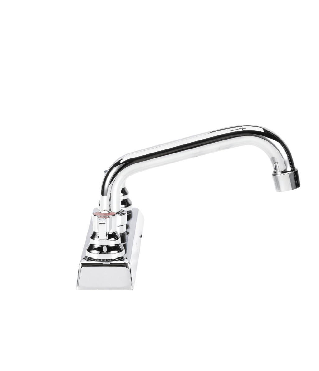 TOP-LINE® 8" OC Deck Mount Faucet Ceramic Valves with 6" Swivel Spout