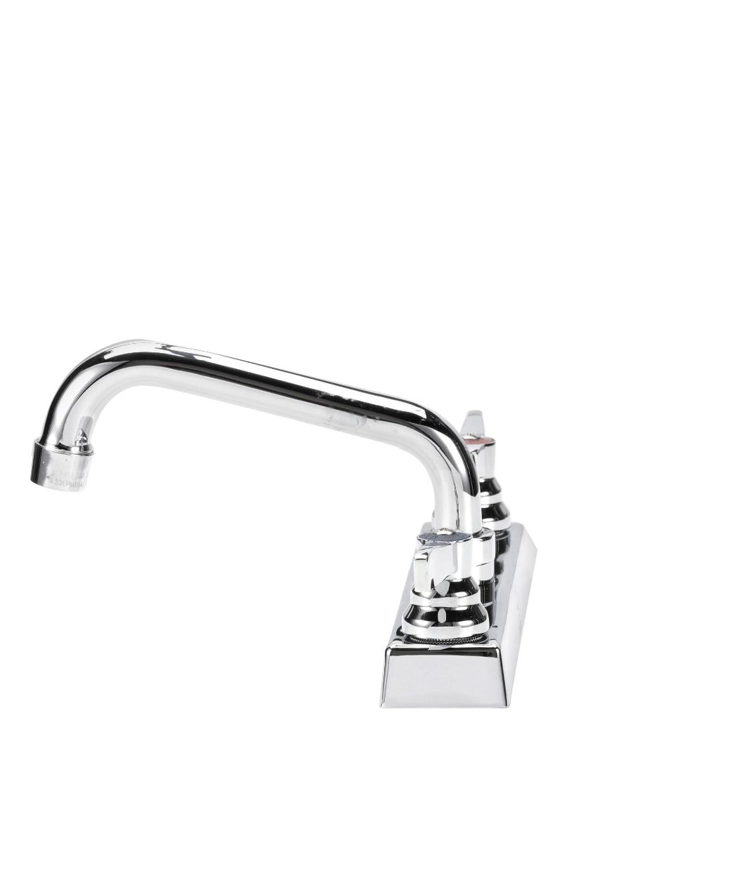 TOP-LINE® 8" OC Deck Mount Faucet Ceramic Valves with 10" Swivel Spout