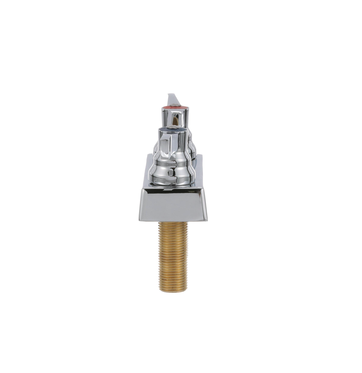 TOP-LINE® Faucet Body, Deck Mount, 4" (102mm) O.C. Inlets, 1/4-Turn Ceramic Valves, Built-In Check Valve