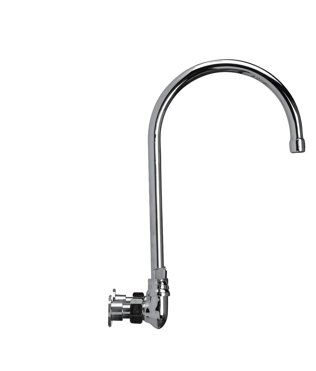 TOP-LINE® 8" OC Wall Mount Faucet with 8-1/2" Gooseneck Spout